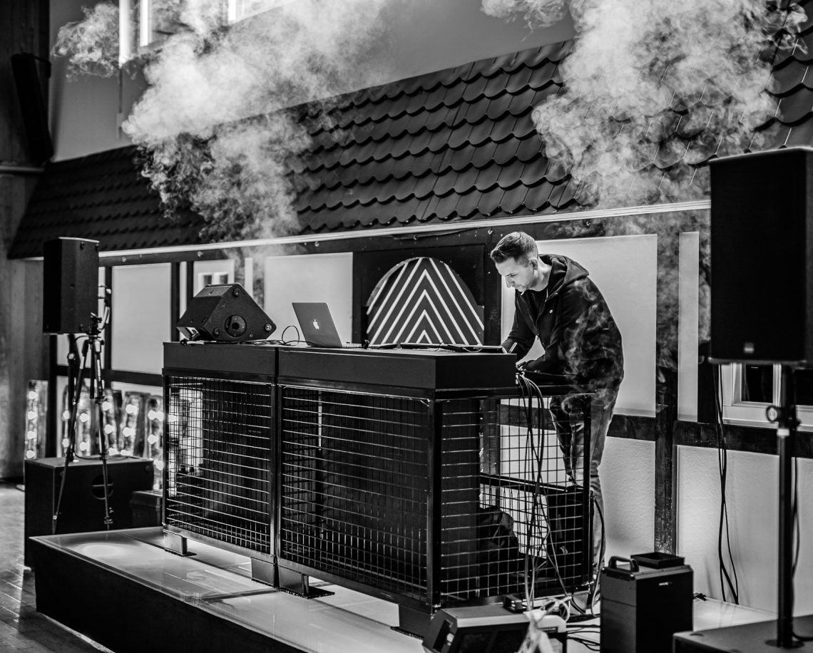 Gitterbox schwarz